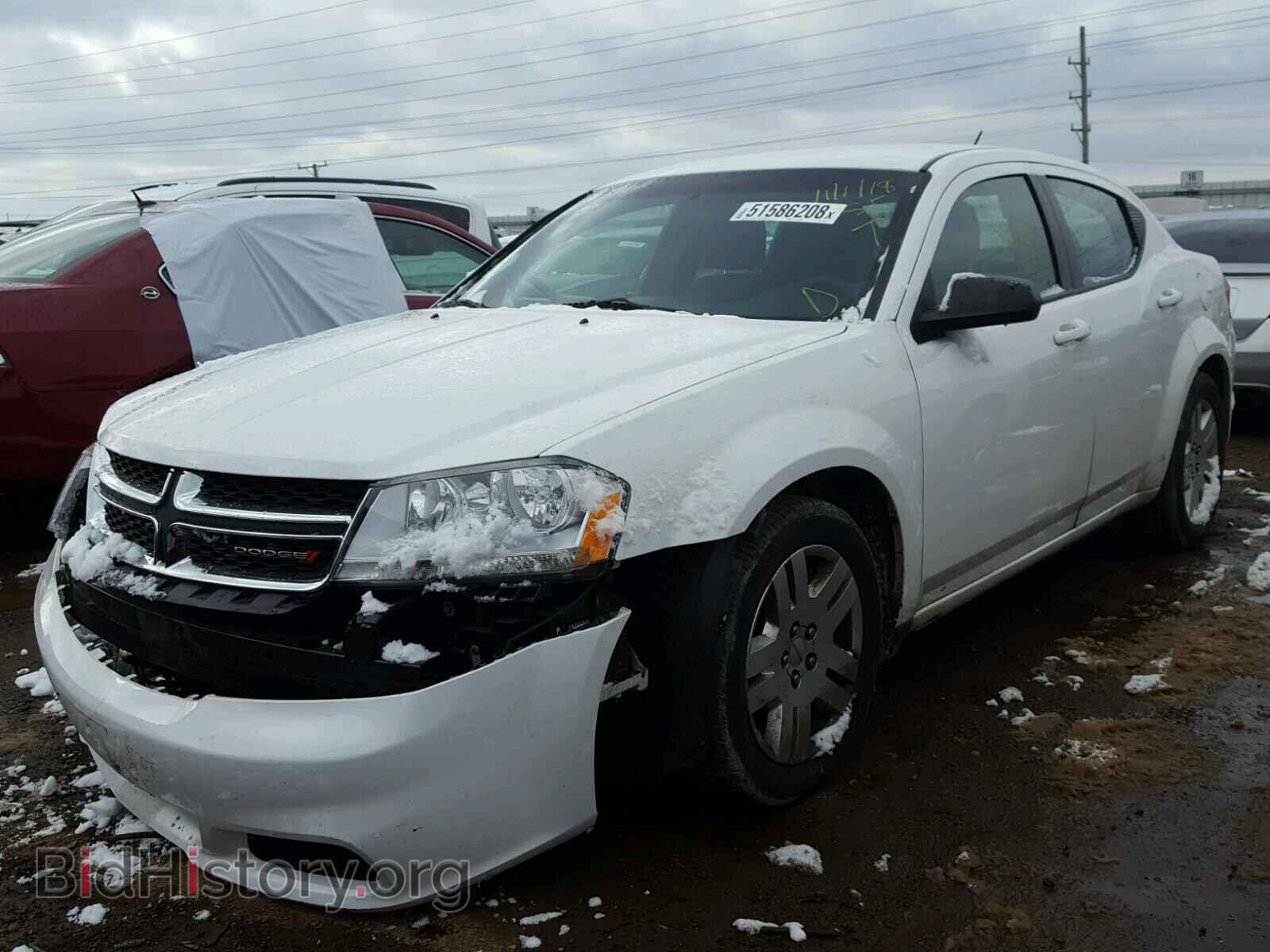2012 DODGE AVENGER - VIN: 1C3CDZAB4CN216564 - Фото 2