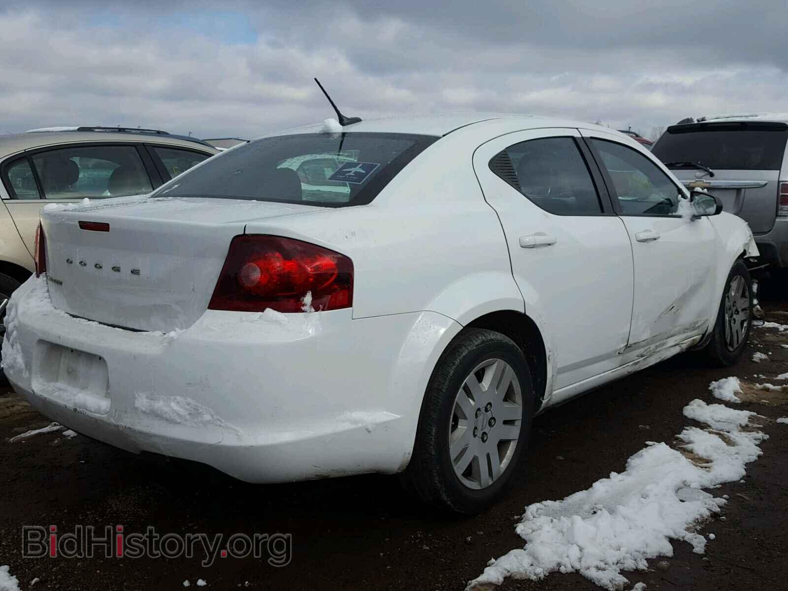 2012 DODGE AVENGER - VIN: 1C3CDZAB4CN216564 - Фото 4