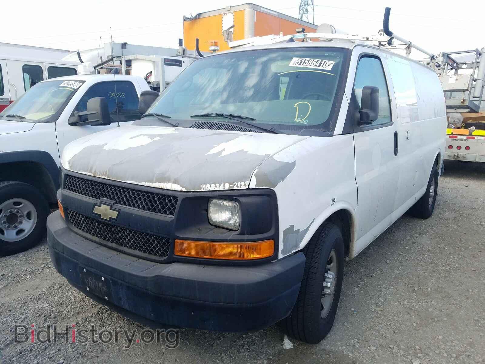 2012 CHEVROLET EXPRESS - VIN: 1GCWGFCB9C1116155 - Фото 2