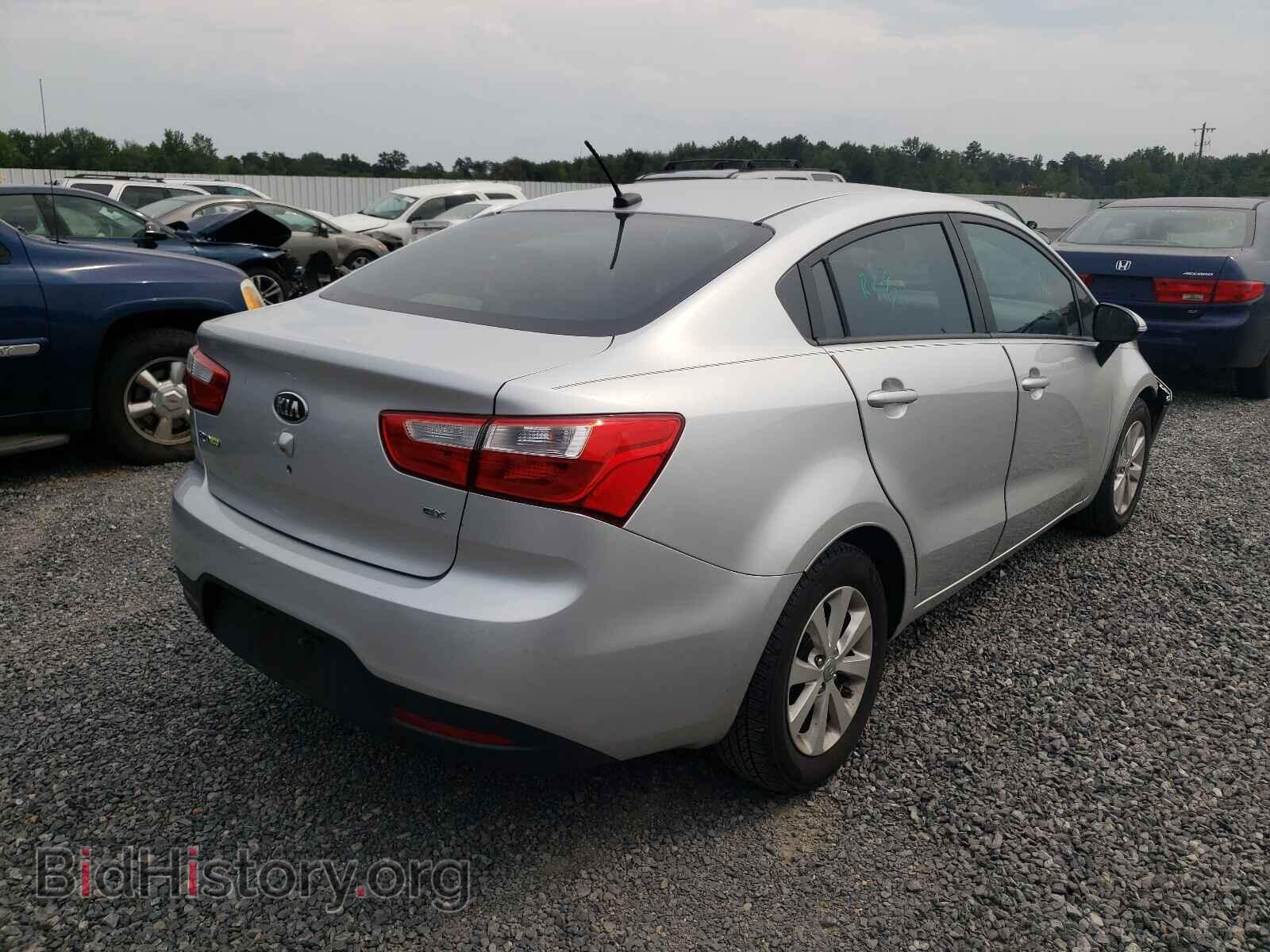 2013 KIA RIO - VIN: KNADN4A33D6224947 - Фото 4