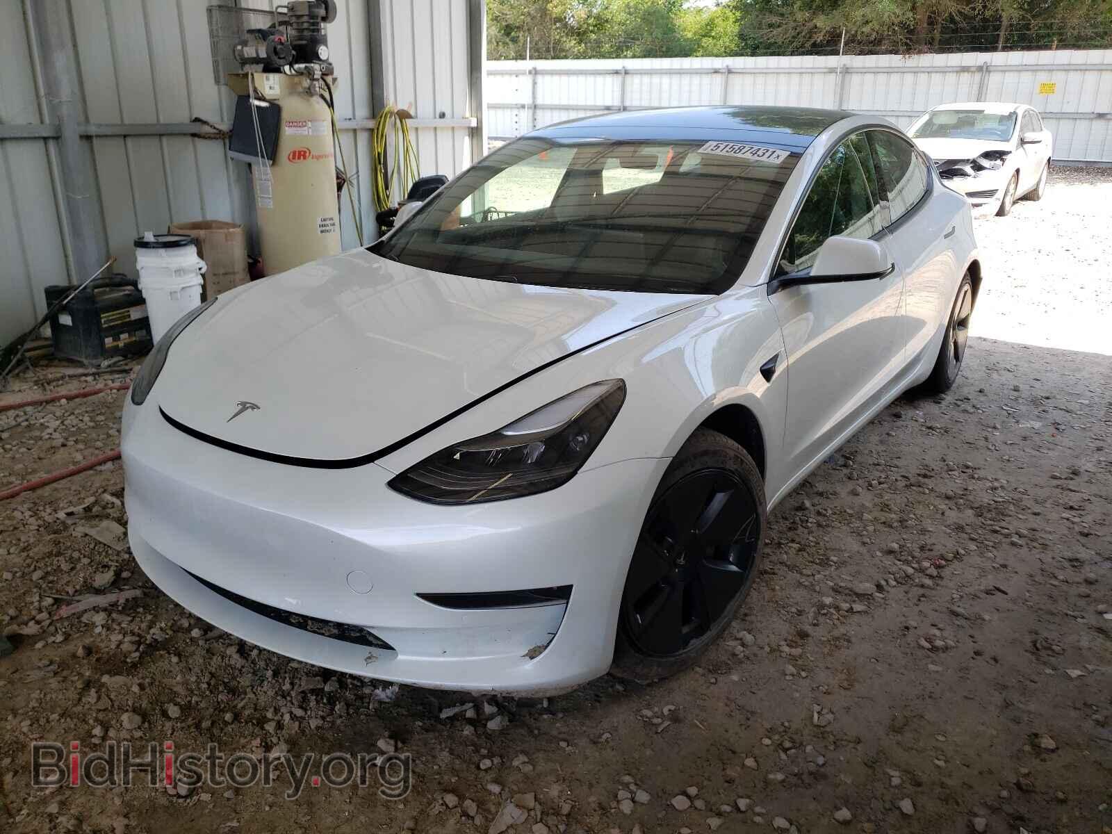2021 TESLA MODEL 3 - VIN: 5YJ3E1EA7MF981795 - Фото 2