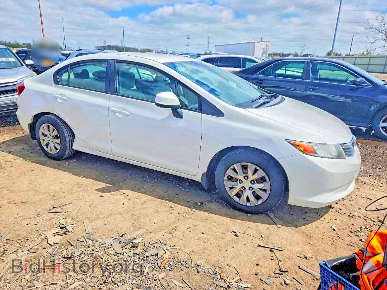 2012 HONDA CIVIC - VIN: 19XFB2F54CE040483 - Фото 4