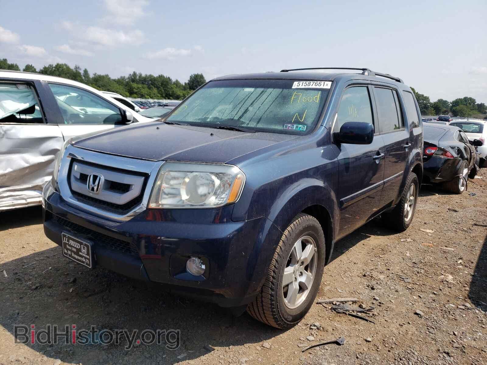 2011 HONDA PILOT - VIN: 5FNYF4H44BB057371 - Фото 2