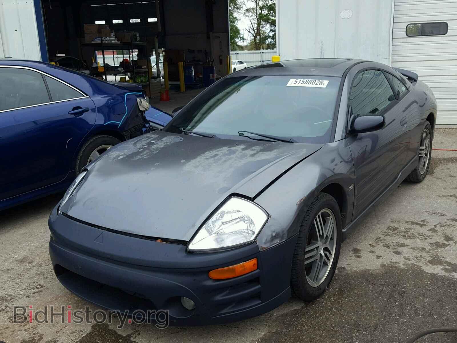 2003 MITSUBISHI ECLIPSE - VIN: 4A3AC74H93E037542 - Фото 2