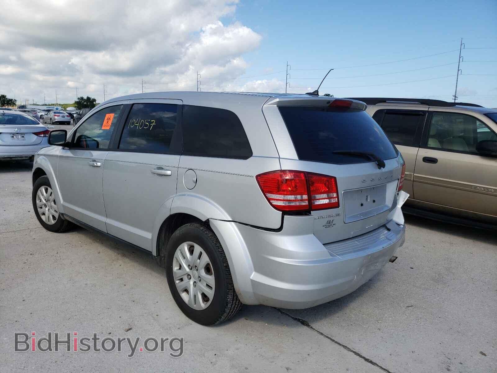 2014 DODGE JOURNEY - VIN: 3C4PDCAB6ET264726 - Фото 3