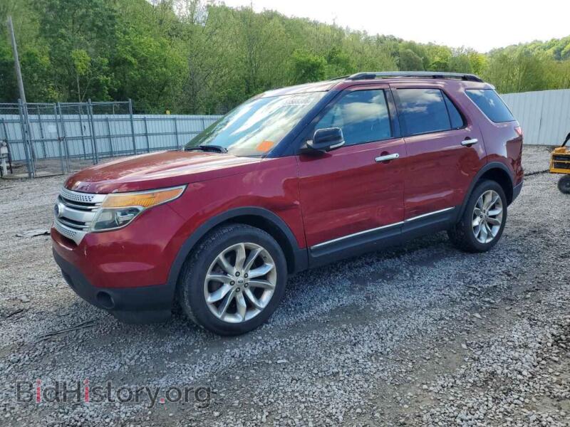 2013 Ford EXPLORER XLT (VIN 1FM5K8D82DGB76636) — photo 1 of 13, Copart, damage: front end