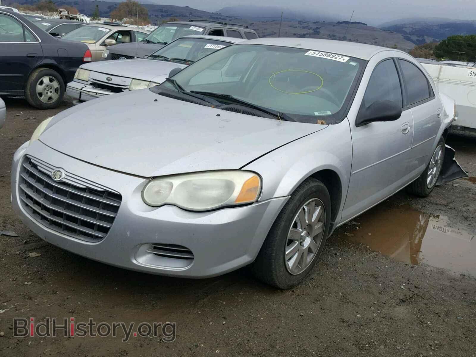 2004 CHRYSLER SEBRING - VIN: 1C3EL46R34N416552 - Фото 2