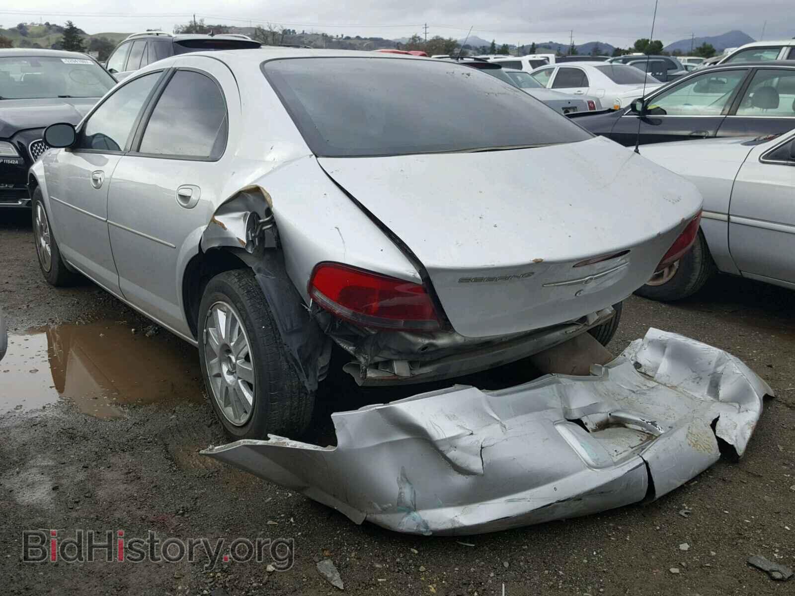 2004 CHRYSLER SEBRING - VIN: 1C3EL46R34N416552 - Фото 3