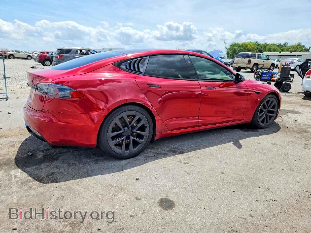 2021 TESLA MODEL S - VIN: 5YJSA1E56MF436665 - Фото 3