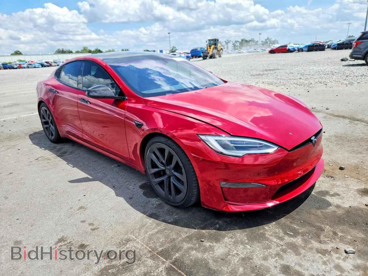2021 TESLA MODEL S - VIN: 5YJSA1E56MF436665 - Фото 4