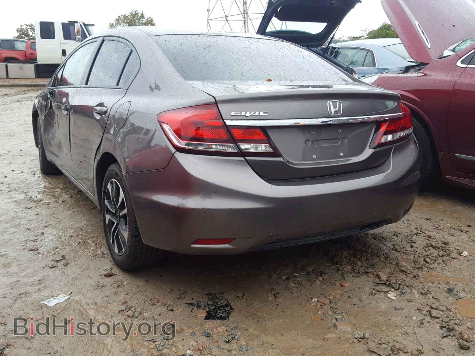 2013 HONDA CIVIC - VIN: 2HGFB2F93DH537468 - Фото 3