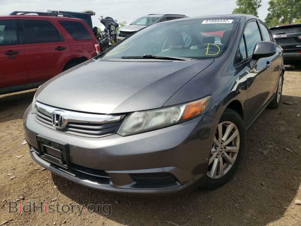 2012 HONDA CIVIC - VIN: 19XFB2F88CE020490 - Фото 2