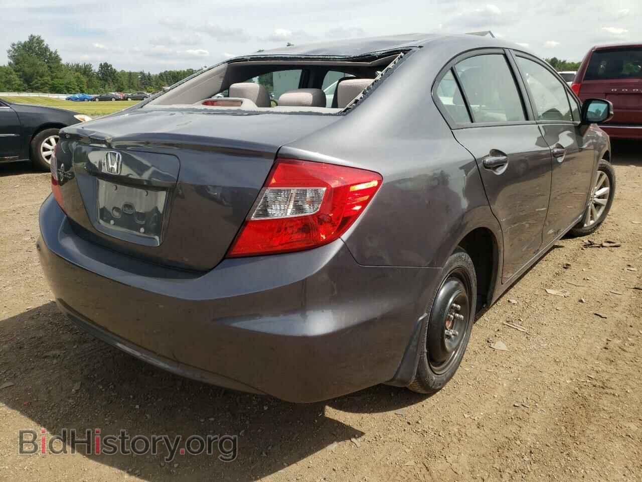 2012 HONDA CIVIC - VIN: 19XFB2F88CE020490 - Фото 4