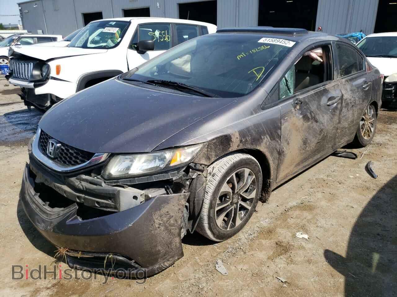 2013 HONDA CIVIC - VIN: 19XFB2F83DE058467 - Фото 2