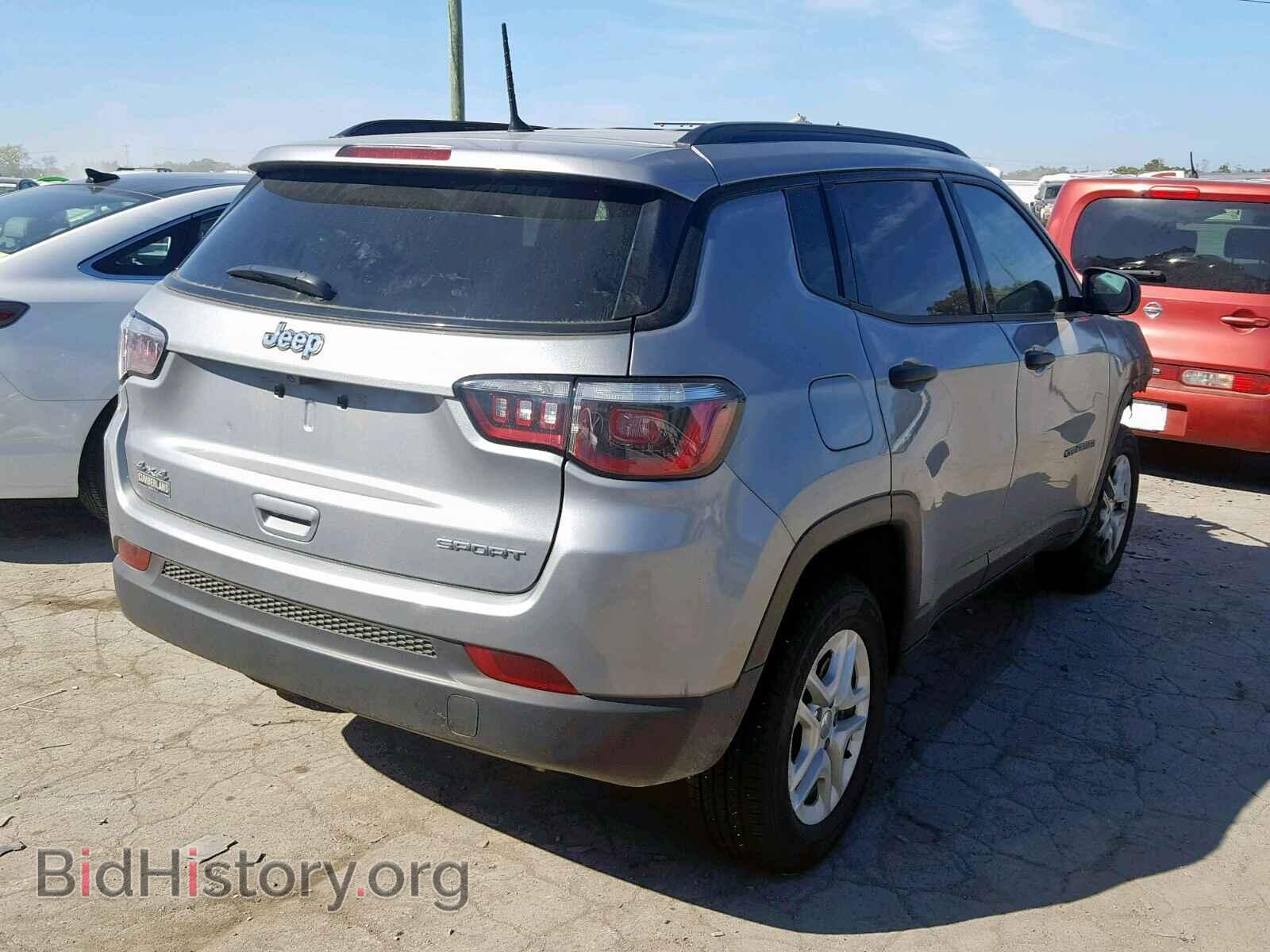 2018 JEEP COMPASS SP - VIN: 3C4NJDAB7JT483176 - Фото 4