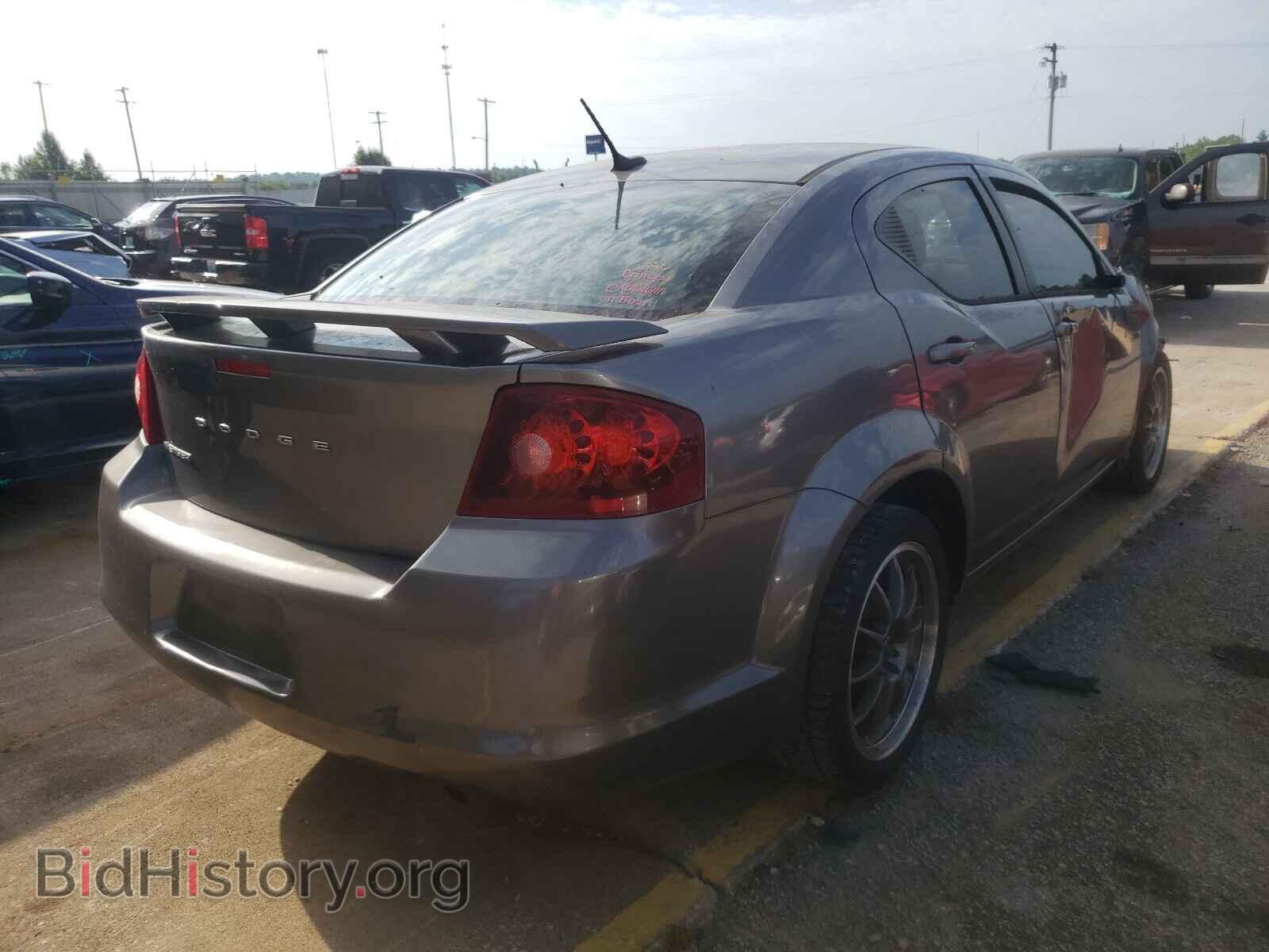 2012 DODGE AVENGER - VIN: 1C3CDZAB6CN186838 - Фото 4