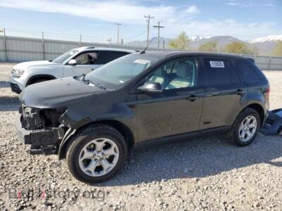 2014 Ford EDGE SEL, black — VIN 2FMDK4JC7EBB18205, Copart
