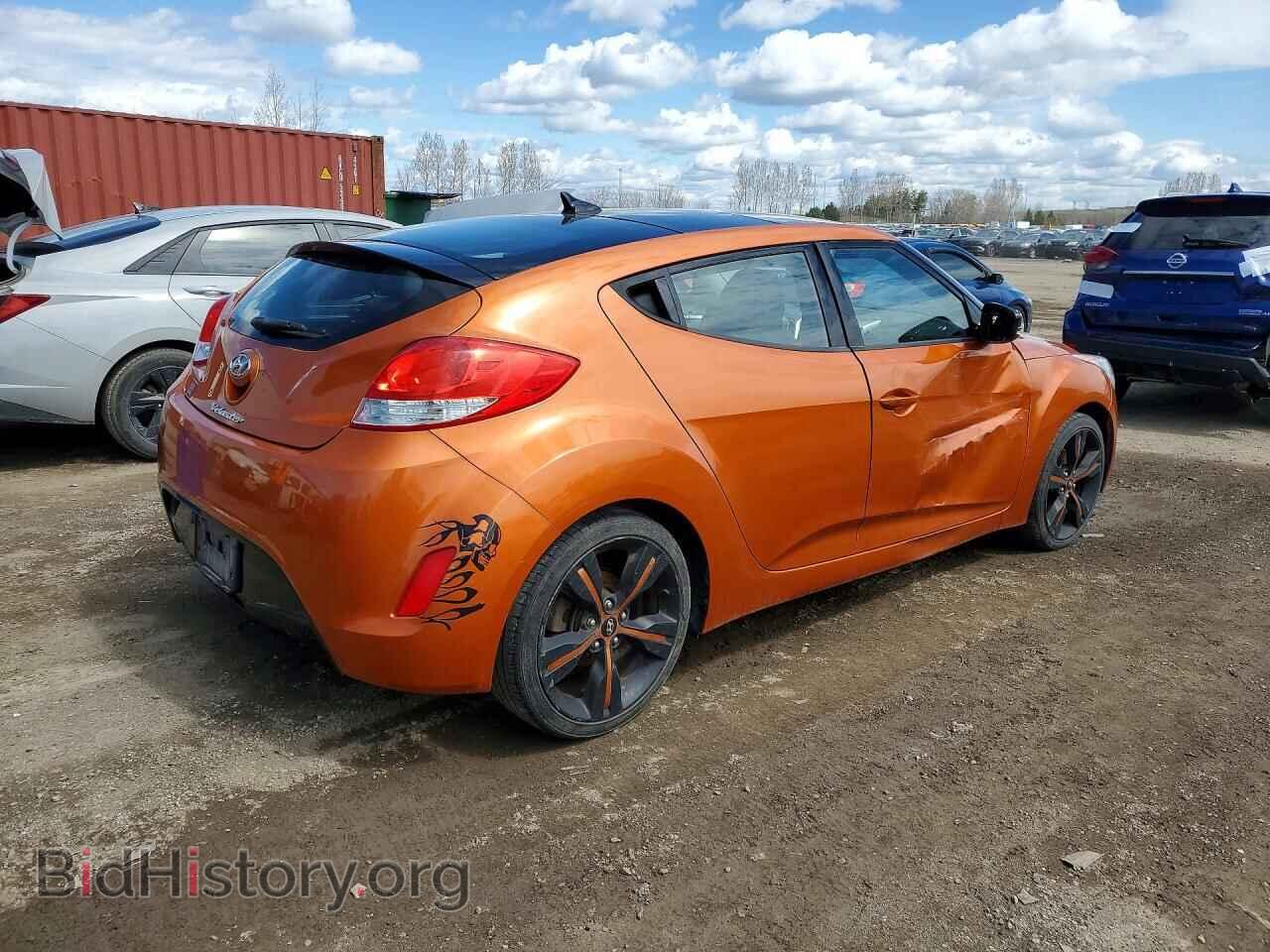 2012 HYUNDAI VELOSTER - VIN: KMHTC6AD8CU072632 - Photo 3