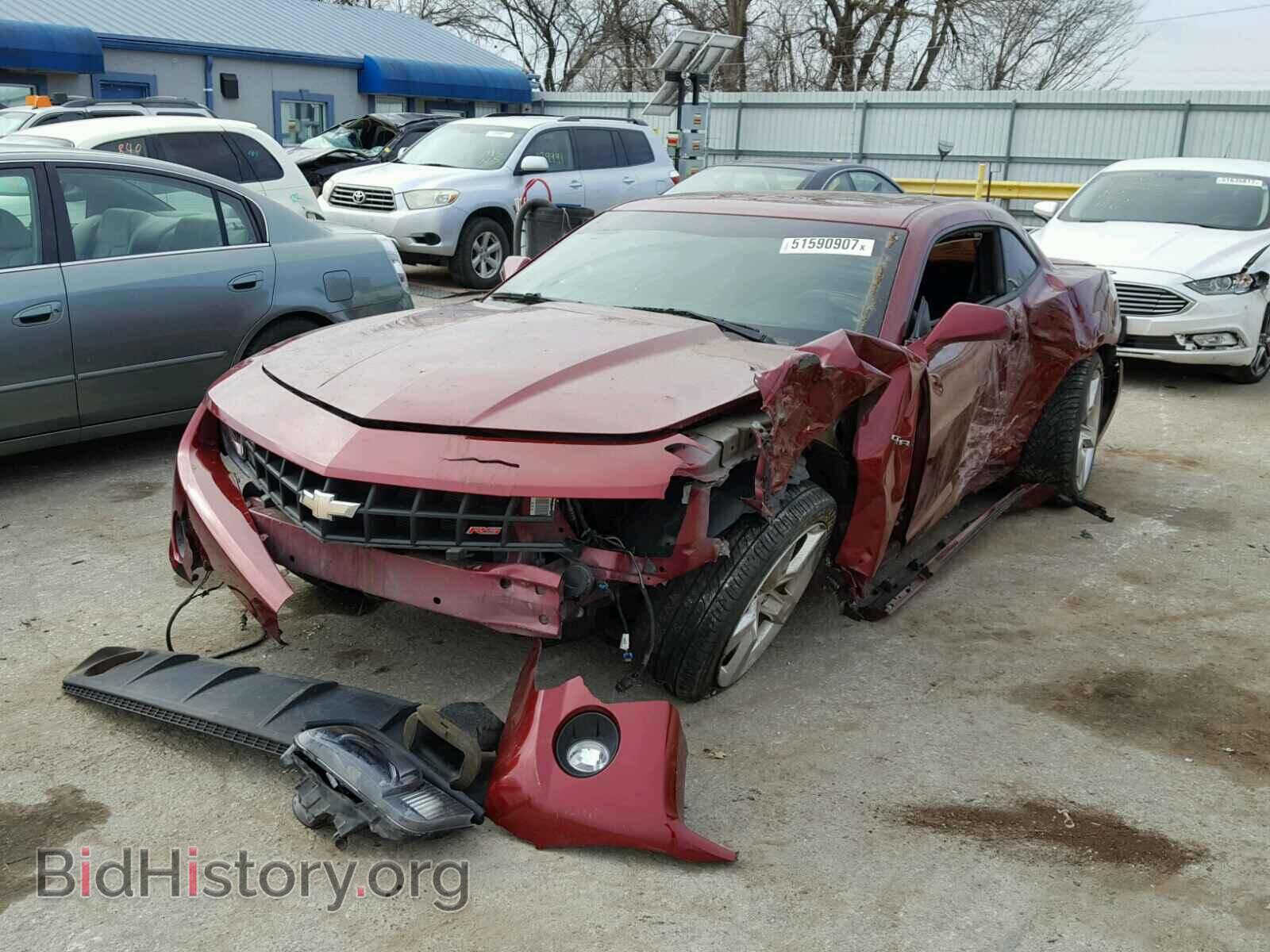2011 CHEVROLET CAMARO - VIN: 2G1FC1ED8B9139426 - Фото 2