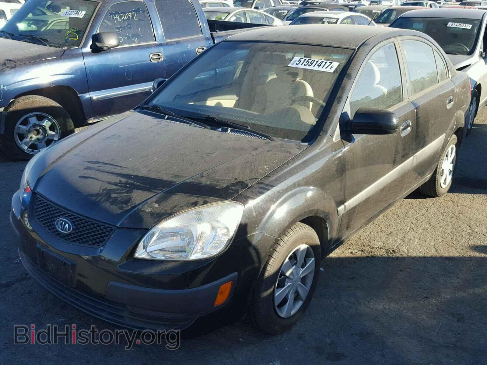 2007 KIA RIO BASE - VIN: KNADE123876243186 - Фото 2