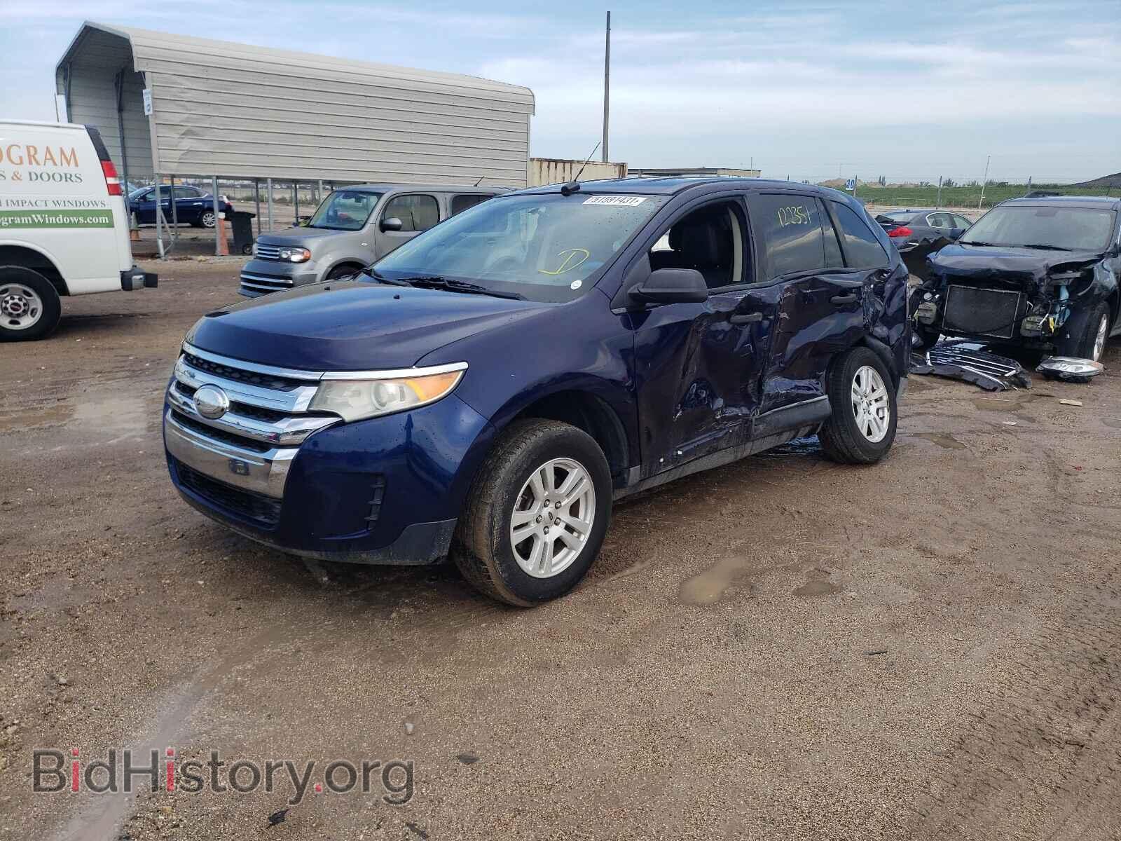 2011 FORD EDGE - VIN: 2FMDK3GC8BBB40551 - Фото 2