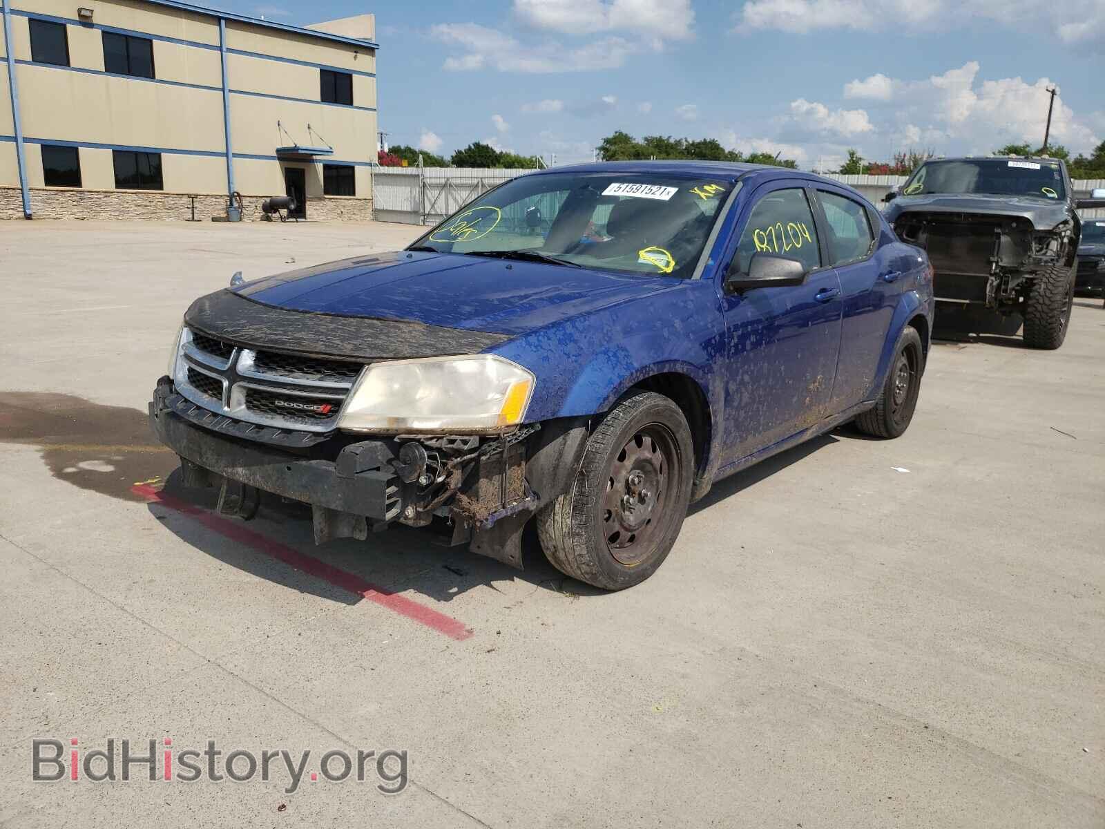 2014 DODGE AVENGER - VIN: 1C3CDZABXEN182357 - Фото 2