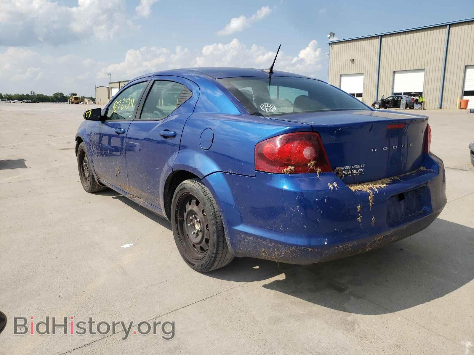 2014 DODGE AVENGER - VIN: 1C3CDZABXEN182357 - Фото 3