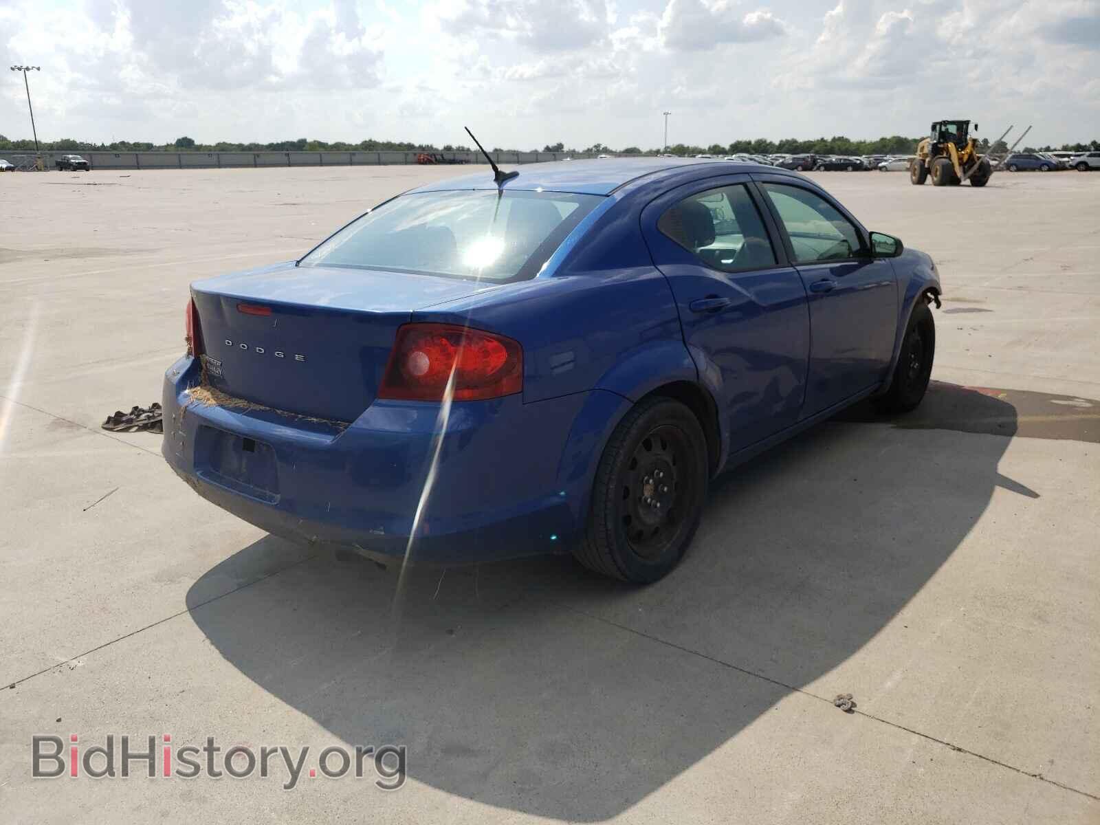 2014 DODGE AVENGER - VIN: 1C3CDZABXEN182357 - Фото 4