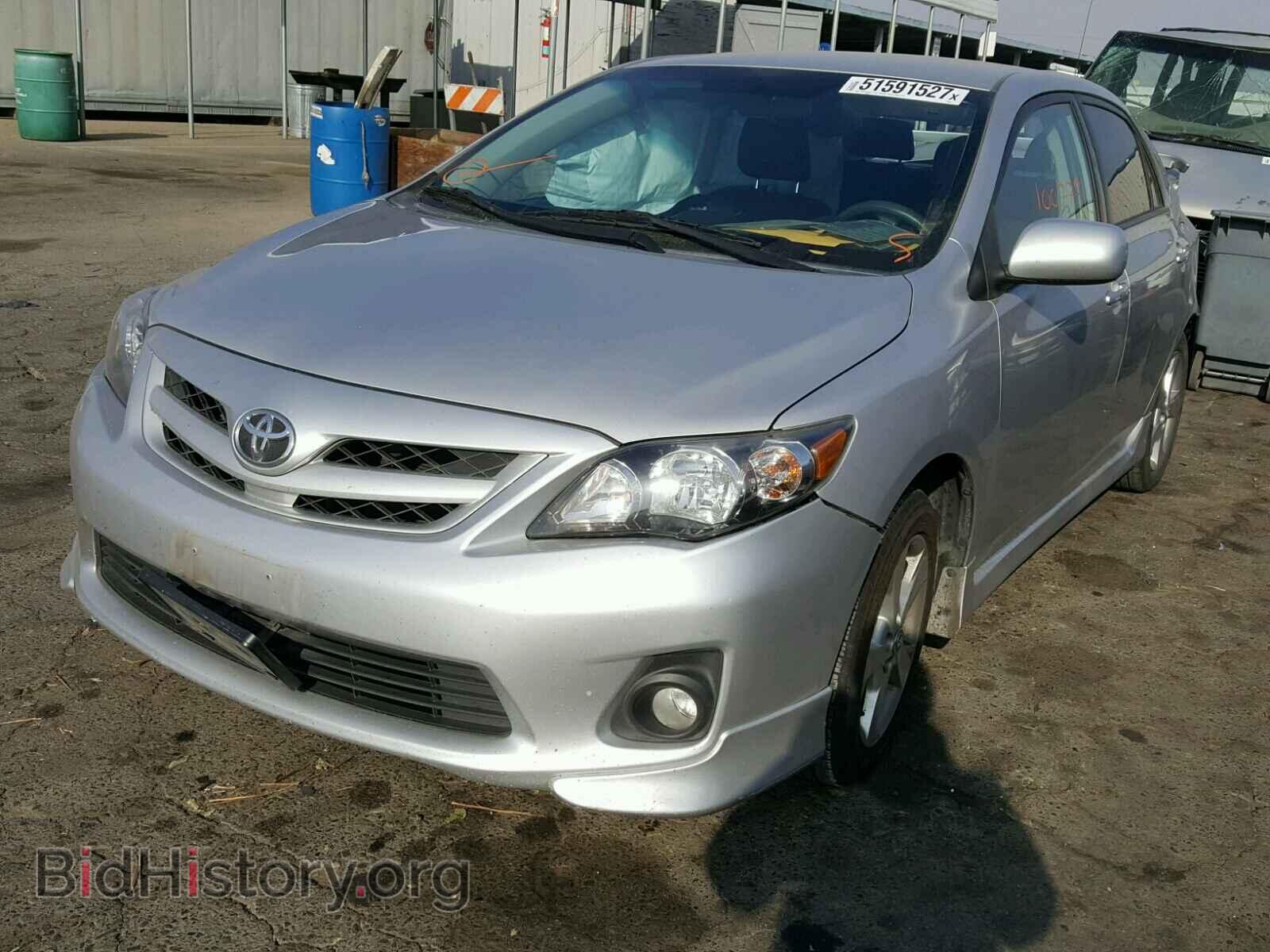 2012 TOYOTA COROLLA BA - VIN: 2T1BU4EE0CC788555 - Фото 2