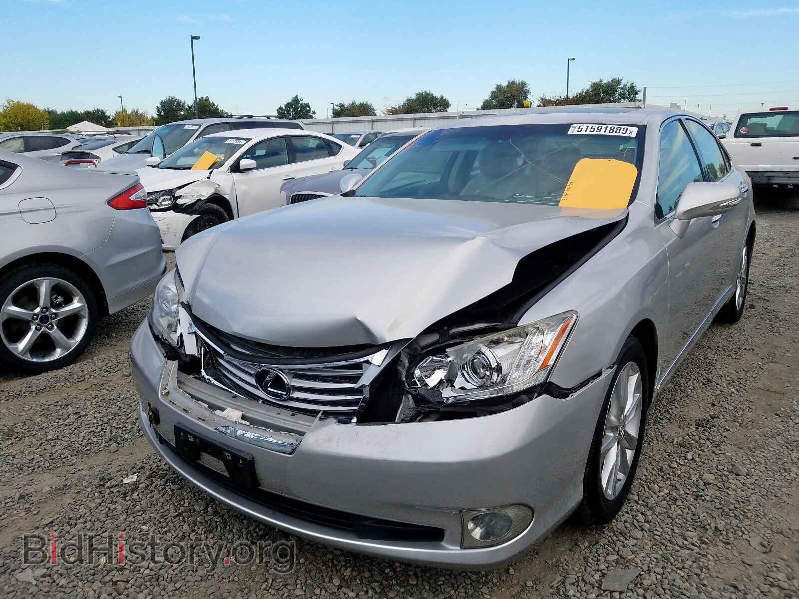 2011 LEXUS ES350 - VIN: JTHBK1EG7B2415059 - Фото 2