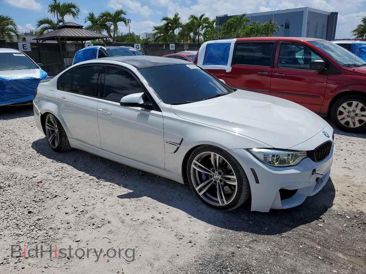 2015 BMW M3 - VIN: WBS3C9C58FP803115 - Фото 4