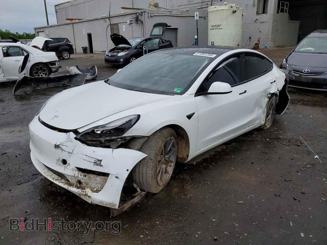 Photo 5YJ3E1EA1MF992114 - TESLA MODEL 3 2021