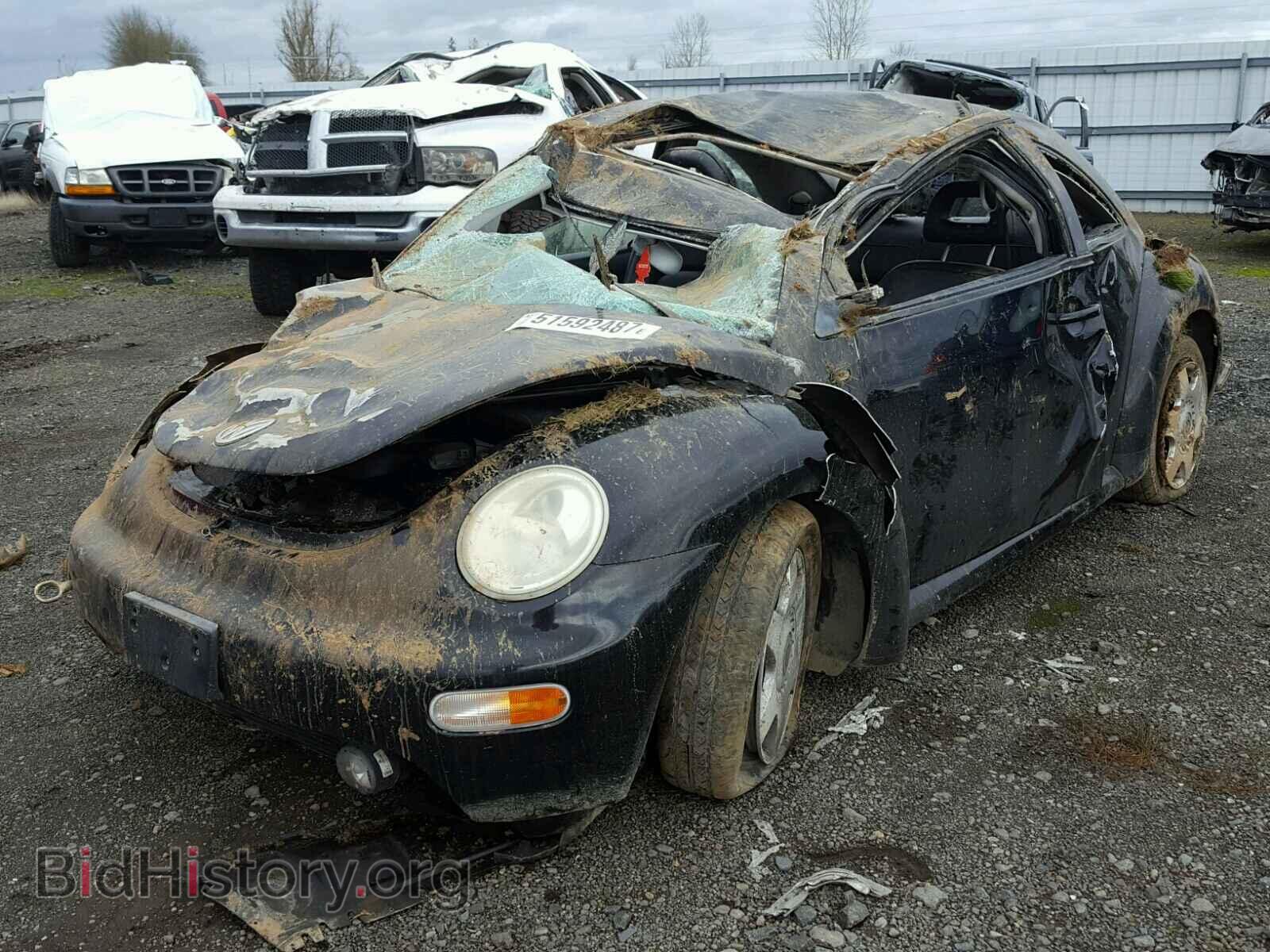 2000 VOLKSWAGEN BEETLE - VIN: 3VWCC21C2YM406859 - Фото 2