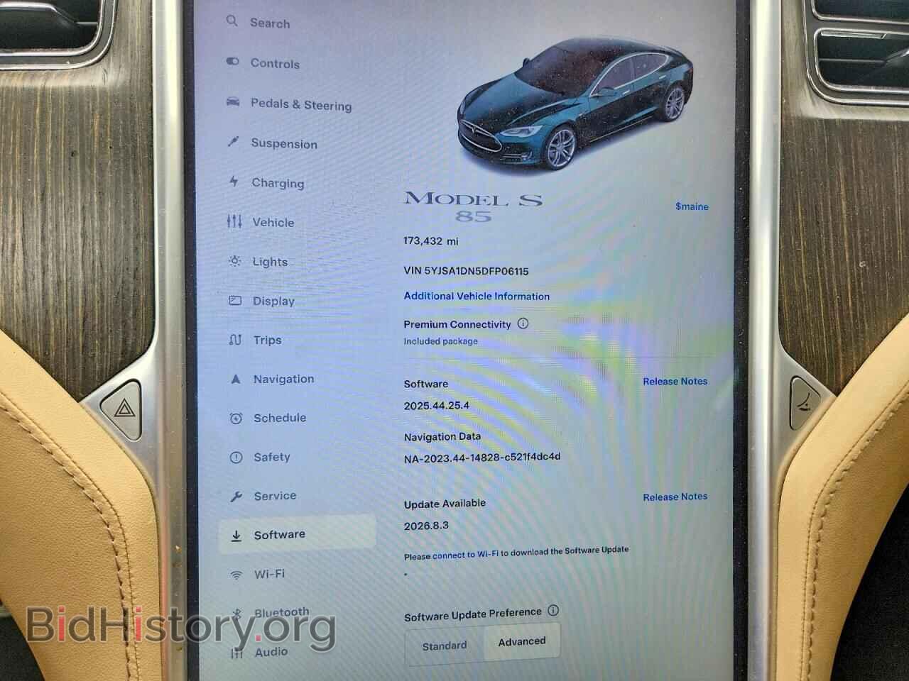 2013 TESLA MODEL S - VIN: 5YJSA1DN5DFP06115 - Photo 9