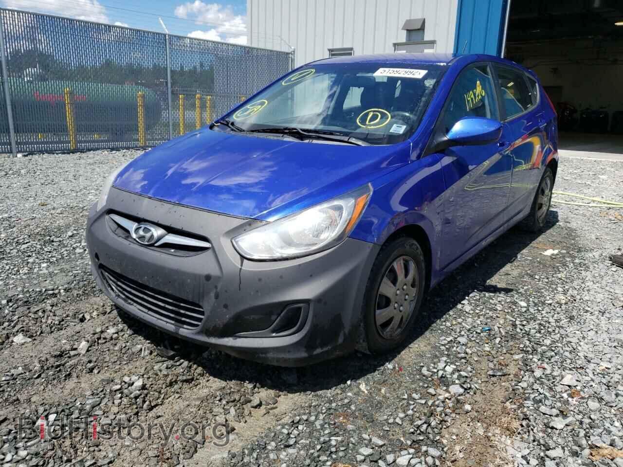 2012 HYUNDAI ACCENT - VIN: KMHCT5AE7CU056568 - Фото 2