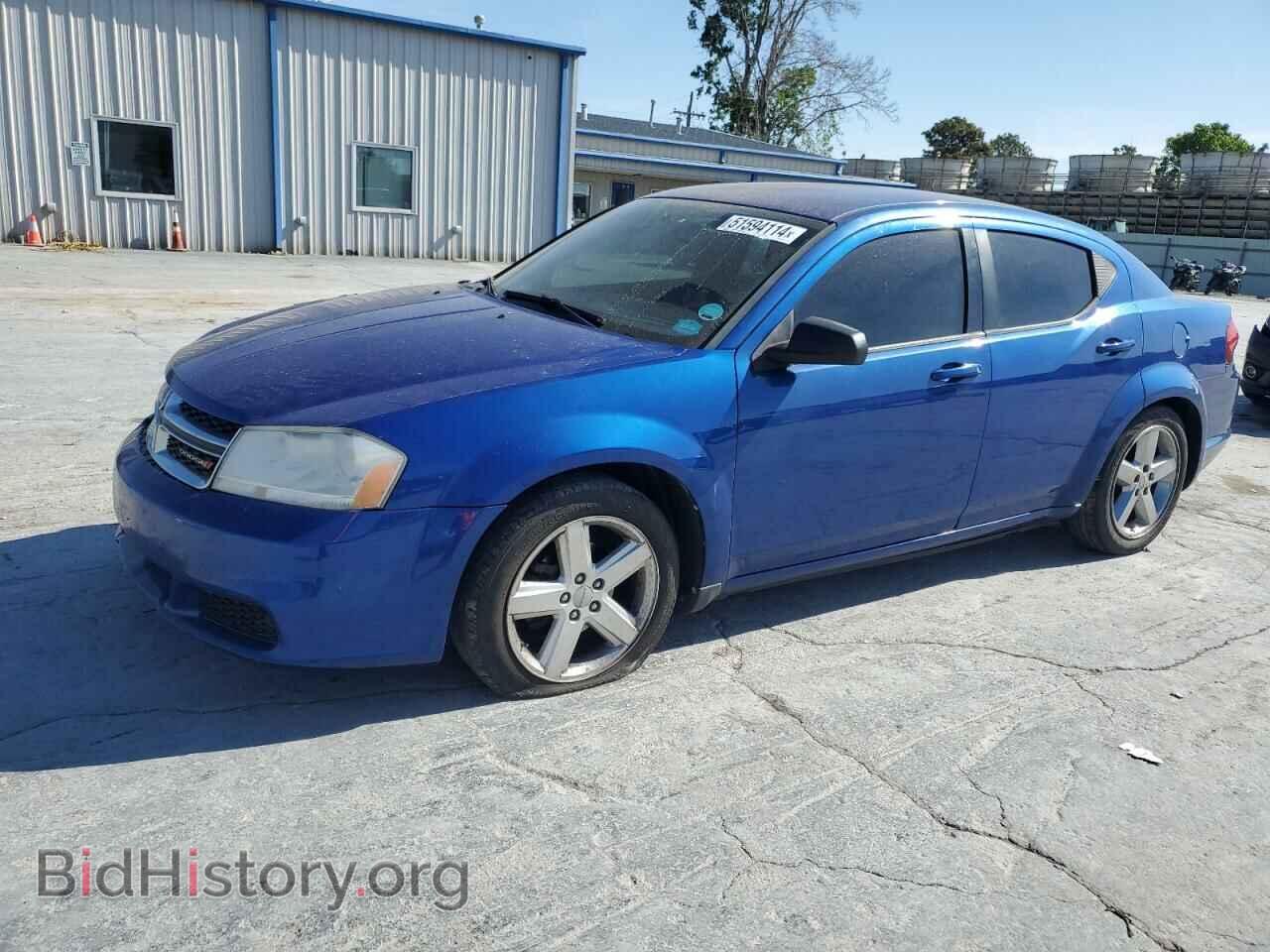 Photo 1C3CDZAB2DN526245 - DODGE AVENGER 2013