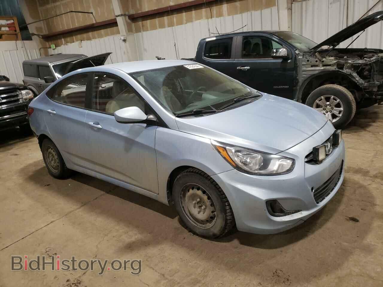 2014 HYUNDAI ACCENT - VIN: KMHCT4AE6EU669682 - Фото 4