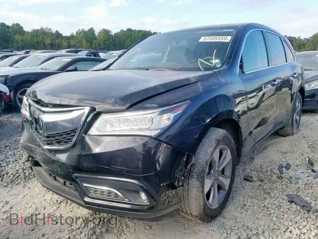 2015 ACURA MDX - VIN: 5FRYD4H20FB010105 - Фото 2