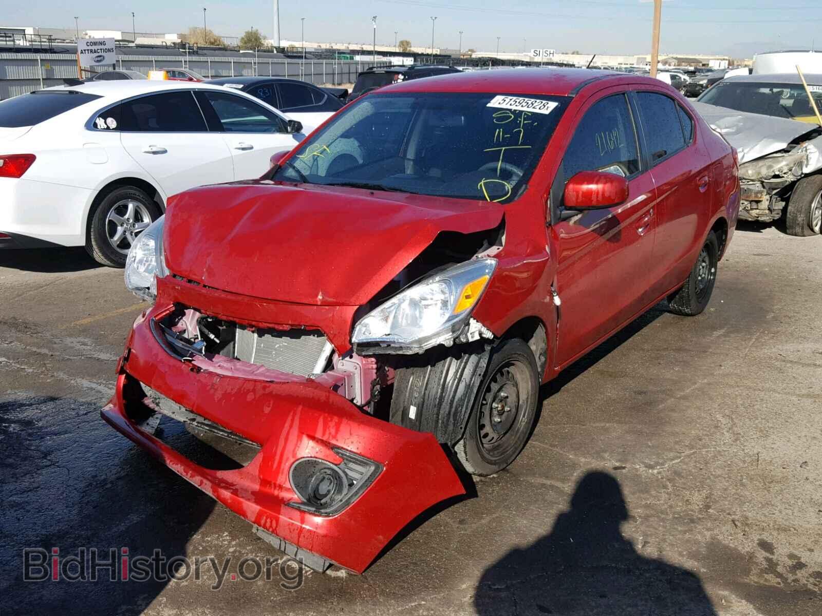 2017 MITSUBISHI MIRAGE - VIN: ML32F3FJ2HHF07526 - Фото 2