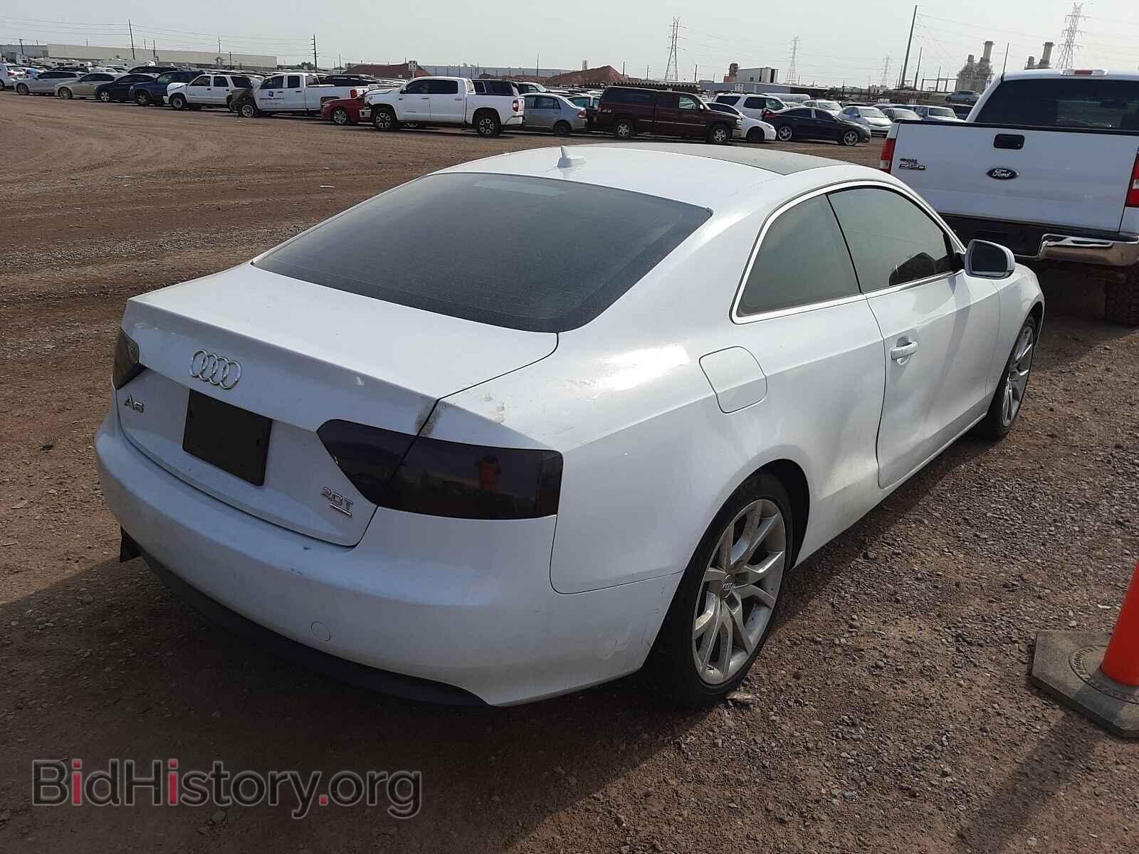 2012 AUDI A5 - VIN: WAULFAFR8CA004736 - Фото 4