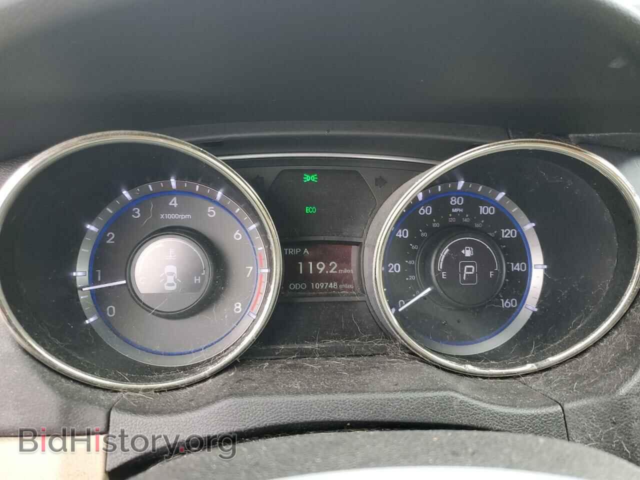 2012 HYUNDAI SONATA - VIN: 5NPEB4AC6CH338266 - Фото 9