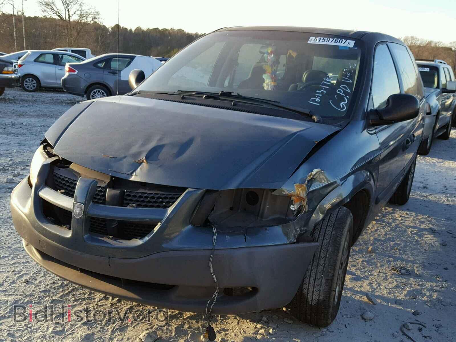2005 DODGE CARAVAN - VIN: 1D4GP25BX5B346345 - Фото 2