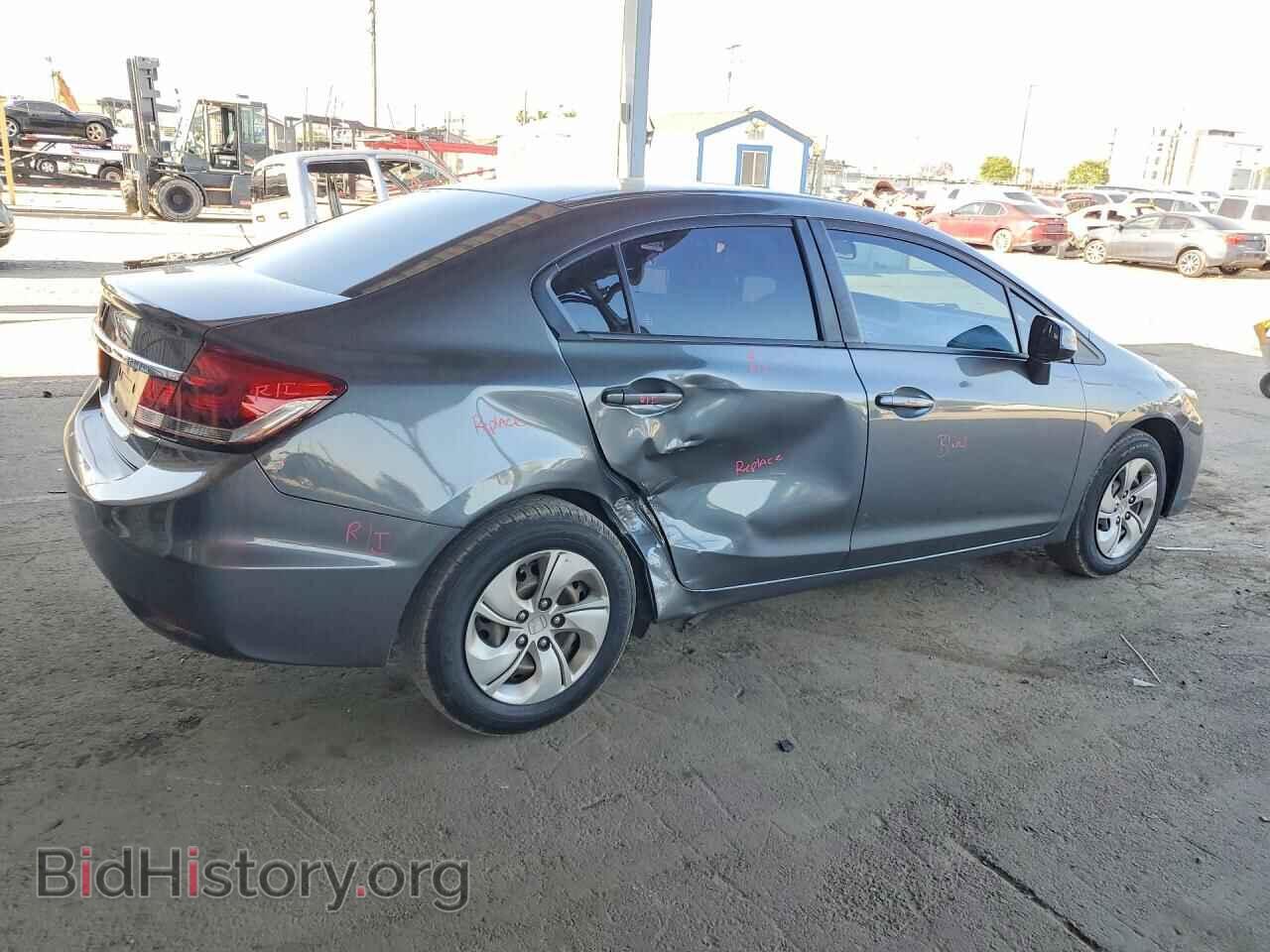 2013 HONDA CIVIC - VIN: 19XFB2F55DE282667 - Фото 3