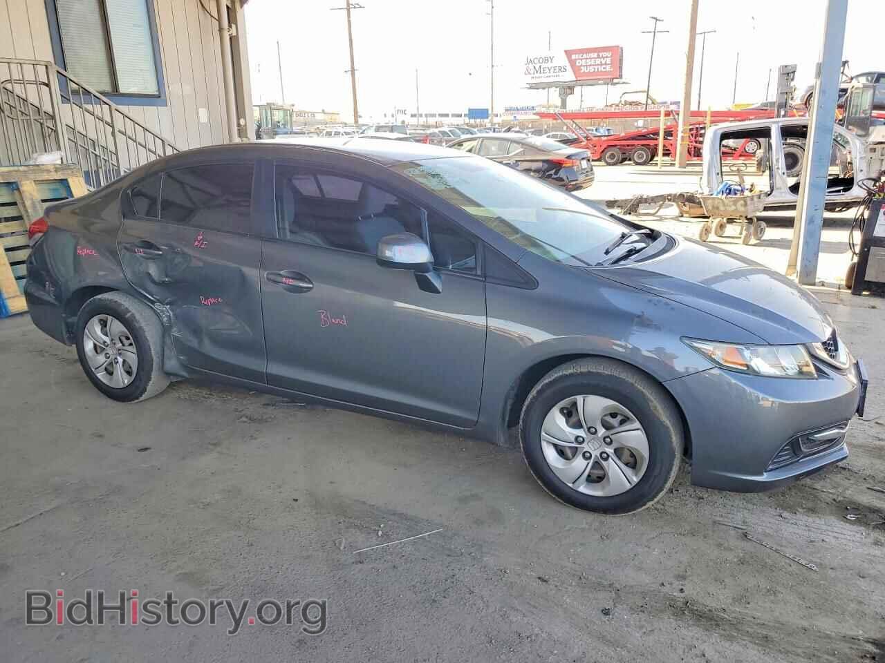 2013 HONDA CIVIC - VIN: 19XFB2F55DE282667 - Фото 4