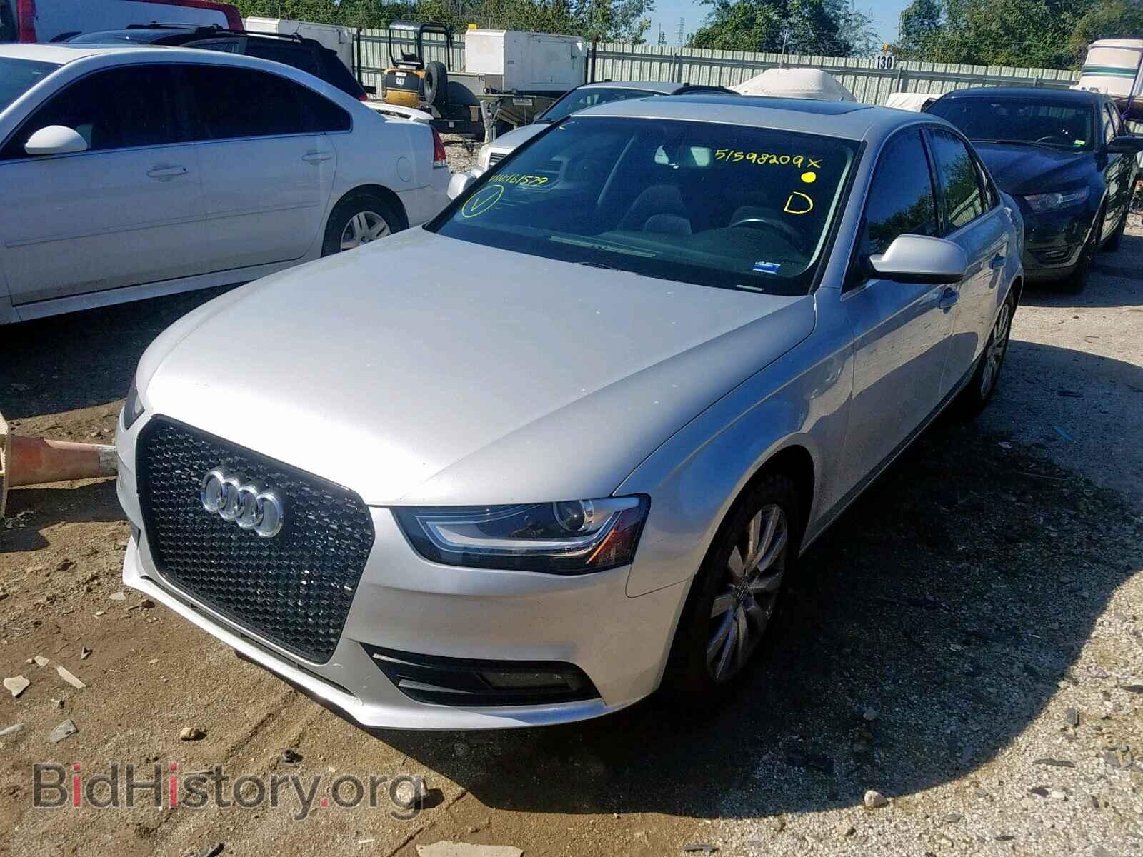 2013 AUDI A4 - VIN: WAUBFAFL1DA161579 - Фото 2