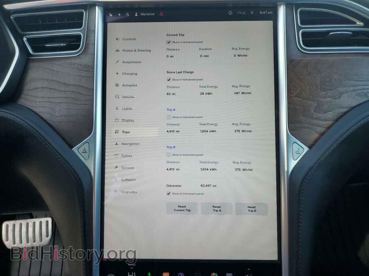 2017 TESLA MODEL S - VIN: 5YJSA1E44HF200142 - Photo 9