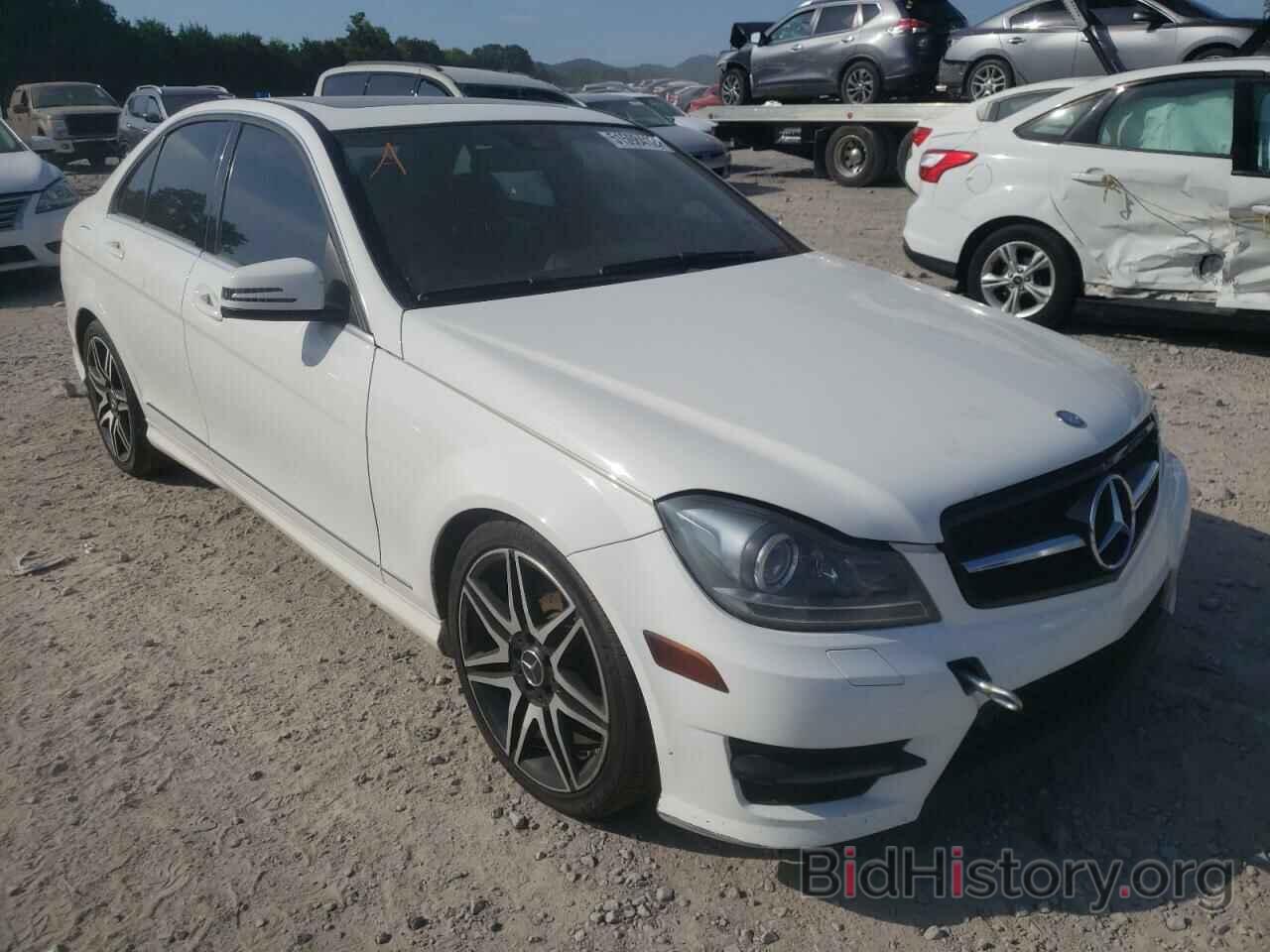 Photo WDDGF8AB1DR288744 - MERCEDES-BENZ C-CLASS 2013