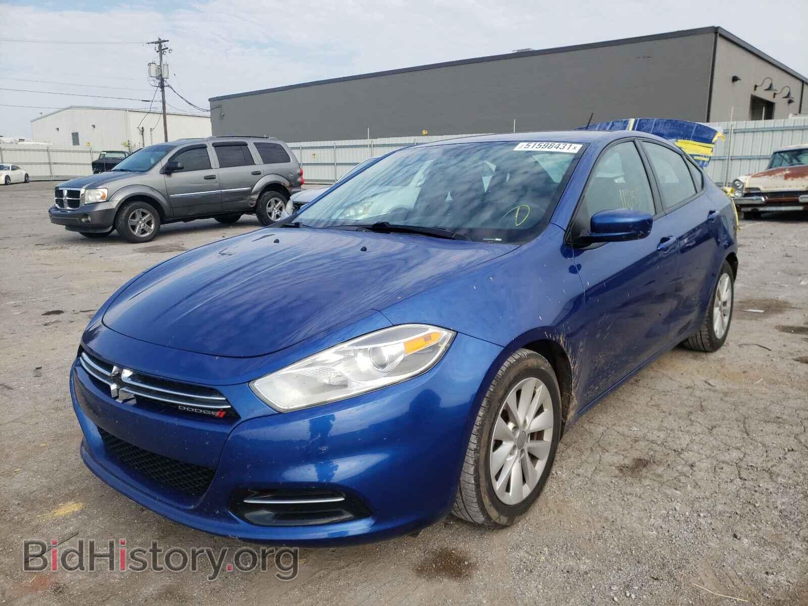 2014 DODGE DART - VIN: 1C3CDFDH8ED716234 - Фото 2
