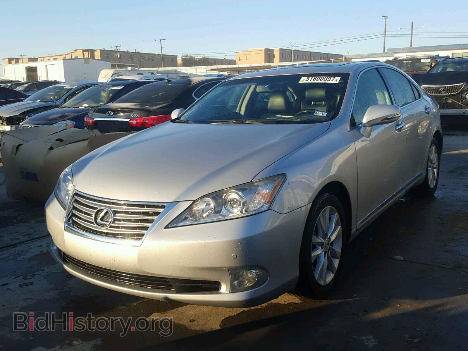 2011 LEXUS ES350 - VIN: JTHBK1EG2B2422758 - Фото 2