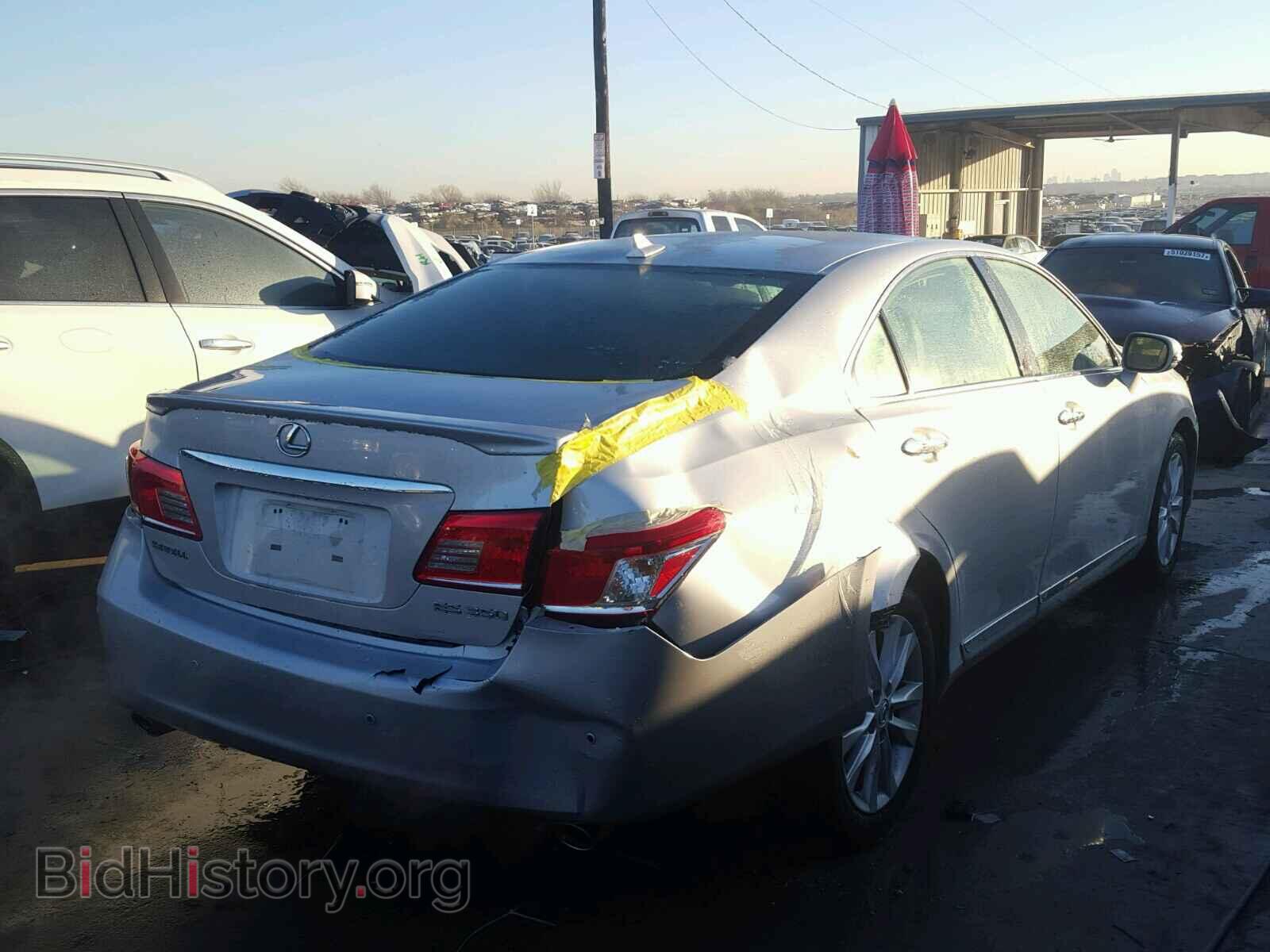 2011 LEXUS ES350 - VIN: JTHBK1EG2B2422758 - Фото 4